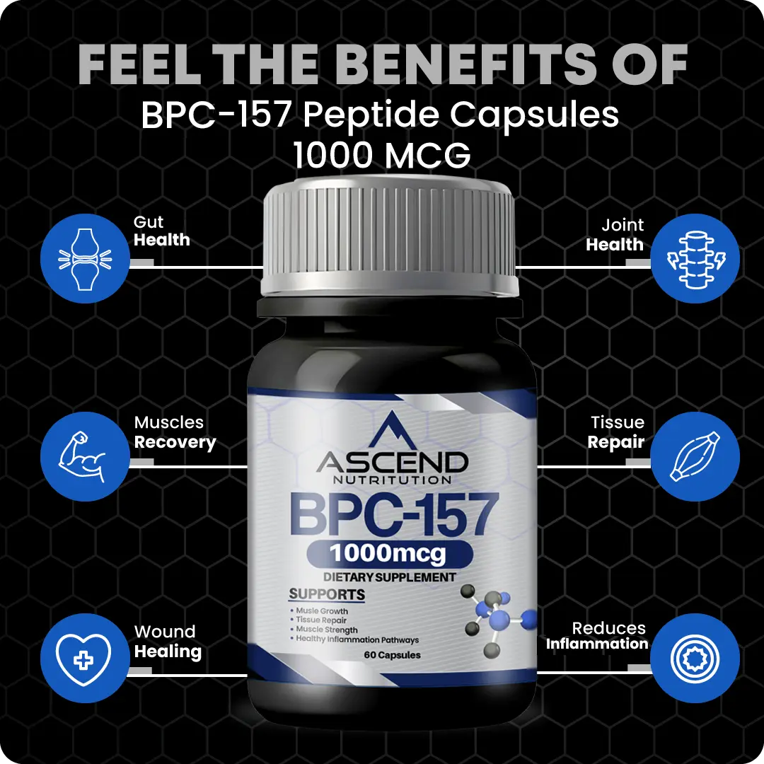 Oral BPC-157 Capsules | Advanced Peptide for Joint Healing, Recovery & Gut Health My Store
