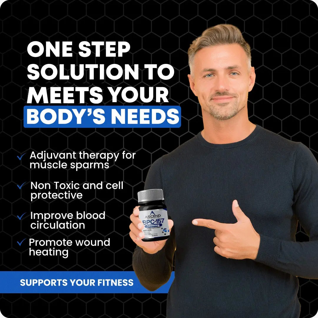 Oral BPC-157 Capsules | Advanced Peptide for Joint Healing, Recovery & Gut Health My Store